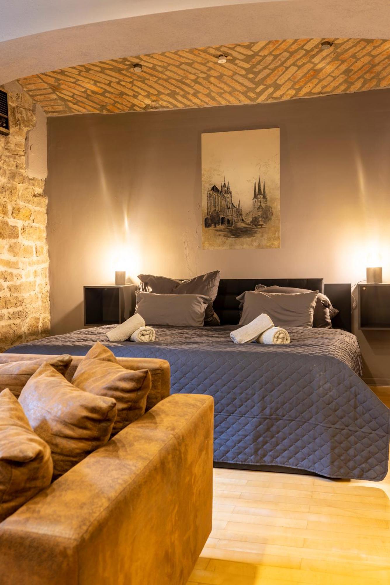 Maisonette Rustic Altstadt Zentral-Wlan-Parkplatz Érfurt Exterior foto