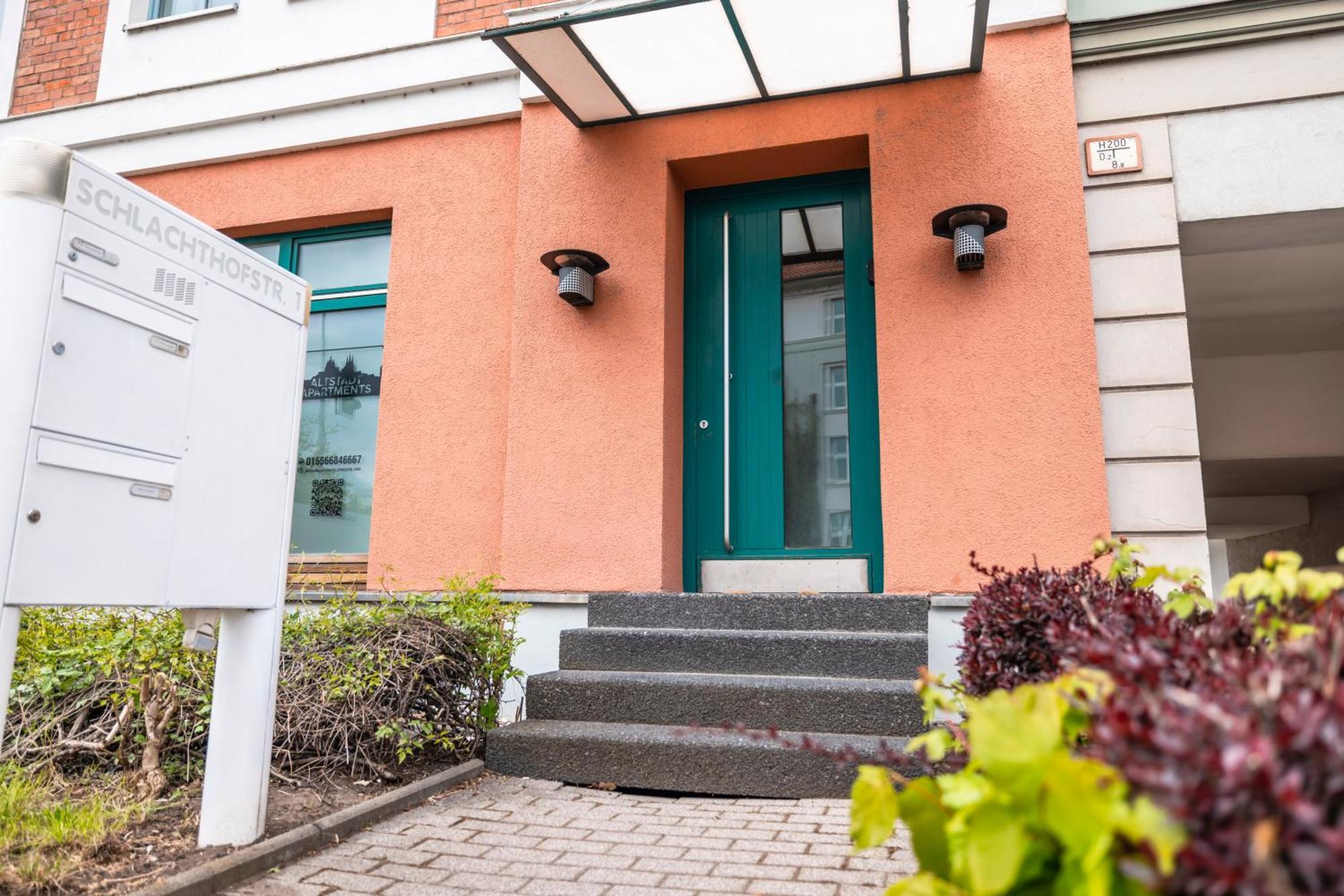 Maisonette Rustic Altstadt Zentral-Wlan-Parkplatz Érfurt Exterior foto
